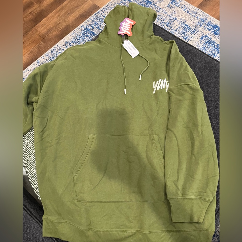 Yitty Major Label Oversized Hoodie - out of stock Green XL